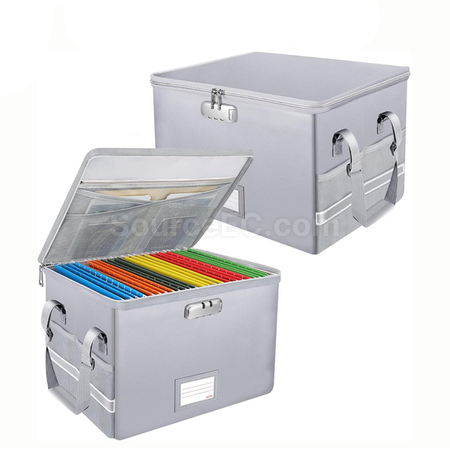 Lockable Fireproof & Waterproof Document Box