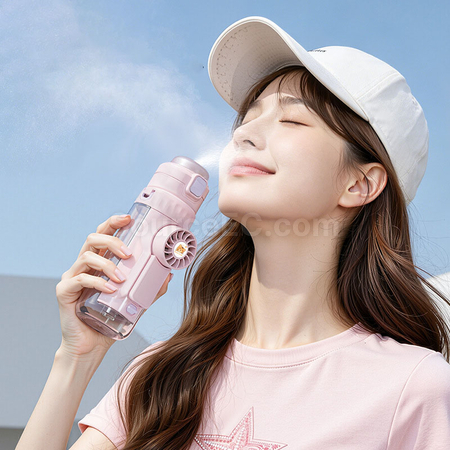 Customization Cooling spray water bottle fan Corporate Gifts