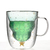  250ML Christmas-Tree Glass Mug