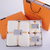 Coral Velvet Towel Gift Box