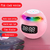 Round Colorful Clock Bluetooth Speaker