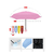 Umbrella fan set
