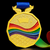 Rainbow Metal Medal