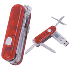 USB Flash Memory with Multi-Function Knife