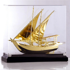 Gold Sailing Decoration