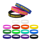 Silicone Wrist Band Debossed
