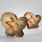 Creative Butterfly Crystal Trophy