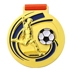 Football Metal Medal
