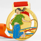 Rope Skipping Metal Medal