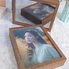 Mirror Light Picture Frame