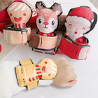 Cute Cartoon Three-Dimensional Christmas Snap Bracelet