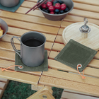 Square Insulated Waterproof Canvas Coaster