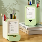 Multifunctional Pen Holder Calendar Storage Box