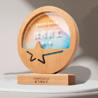 Solid Wood Crystal Award