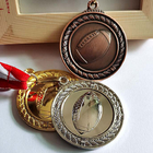 Rugby Metal Medal
