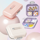 7-day Portable Compartmentalized Pill Box 