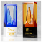 Glass Crystal Trophy
