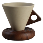 Stoneware Funnel Coffee Cup