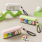 Portable pill box