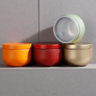 Tinplate tea canister