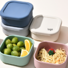 Microwaveable silicone lunch box