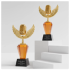 Creative Metal Singing Trophy