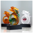 Creative Ancient Glass Jade Rabbit Award