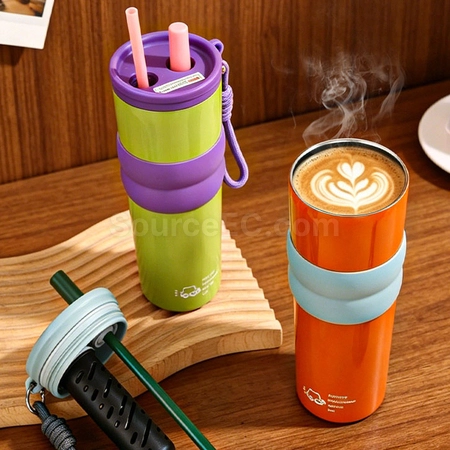 Customization 316 stainless steel insulated tumbler with straw Corporate Gifts